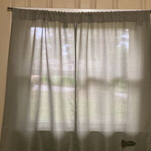 Sage 2 panel curtains